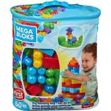 paraply CYP67 Mega Bloks® 60 Parçalı Blok Torbaları 2 Asorti - Mavi - Pembe +1 Yaş Kız Erkek Çocuk Oyuncak E - Çok Renkli