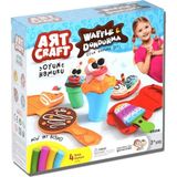 paraply Dede Waffle ve Dondurma Oyun Hamuru Seti Kız Erkek Çocuk Oyuncak Eğitici Oyuncaklar - Çok Renkli