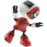 paraply Dekoratif Sesli Işıklı Mini Sevimli Kırmızı Robot Kız Erkek Çocuk Oyuncak Eğitici Oyuncaklar - Çok Renkli