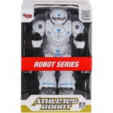 paraply DF-6026 Işıklı ve Müzikli Hareketli Atletik Sporcu Robot -Vardem Oyuncak Kız Erkek Çocuk Oyuncak Eği - Çok Renkli