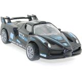 paraply Die Cast Çek Bırak Metal Siyah Yarış Arabası 88 Kız Erkek Çocuk Oyuncak Eğitici Oyuncaklar - Çok Renkli