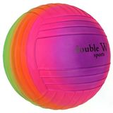 Paraply Double W Sports Gökkuşağı Tırtıklı Pvc Top 23Cm - Pls-200 Kız Erkek Çocuk Oyuncak Eğitici Oyuncaklar
