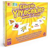 paraply EDU-1002 Chiva, Eşleştir Yiyecekler Kız Erkek Çocuk Oyuncak Eğitici Oyuncaklar - Çok Renkli