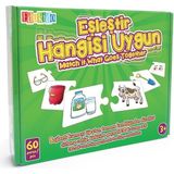 paraply EDU-1011 Chiva Eşleştir- Hangisi Uygun Kız Erkek Çocuk Oyuncak Eğitici Oyuncaklar - Çok Renkli