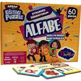 paraply Eğitici Ahşap Puzzle Alfabe Kız Erkek Çocuk Oyuncak Eğitici Oyuncaklar - Çok Renkli
