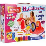 paraply ERN-576 Heroes Kuaför Oyun Hamuru Seti Kız Erkek Çocuk Oyuncak Eğitici Oyuncaklar - Çok Renkli