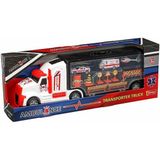 paraply ERN-877 Heroes Toys Çantalı Ambulans Taşıyıcı Tır Seti - Eren Oyuncak Kız Erkek Çocuk Oyuncak Eğitic - Çok Renkli