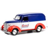 paraply Greenlight 1:24 1939 Chevy Panel Truck Kız Erkek Çocuk Oyuncak Eğitici Oyuncaklar - Çok Renkli