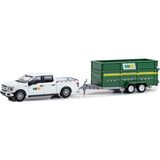paraply Greenlight 1/64 2018 Ford F-150 Xlt With Double-Axle Dump Kız Erkek Çocuk Oyuncak Eğitici Oyuncaklar - Çok Renkli