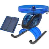 paraply Güneş Enerjili Helikopter Kız Erkek Çocuk Oyuncak Eğitici Oyuncaklar - Çok Renkli