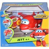 paraply Harika Kanatlar Uzaktan Kumandalı Sesli ve Işıklı Jett Kız Erkek Çocuk Oyuncak Eğitici Oyuncaklar - Çok Renkli