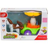 paraply HD9009A Sesli ve Işıklı Ay Çiçeği Atlı Fayton Kız Erkek Çocuk Oyuncak Eğitici Oyuncaklar - Çok Renkli