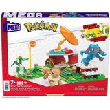 paraply HDL80 Mega™ Pokémon™ Adventure Builder Piknik Seti 163 Parça +7 Yaş Kız Erkek Çocuk Oyuncak Eğitici - Çok Renkli