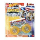 Paraply Hyj19 Hot Wheels Monster Trucks Power Smashers 1:64 Arabalar Kız Erkek Çocuk Oyuncak Eğitici Oyuncak