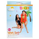Paraply Intex Kırmızı Yakalı Can Yeleği 50Cm 58671 Kız Erkek Çocuk Oyuncak Eğitici Oyuncaklar