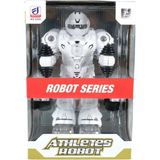 paraply Işıklı Sporcu Atletik Robot 26CM Kız Erkek Çocuk Oyuncak Eğitici Oyuncaklar - Çok Renkli