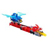 Paraply Jbm72 Hot Wheels Ultimate Dual Dragon Transporter Kız Erkek Çocuk Oyuncak Eğitici Oyuncaklar