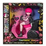 Paraply Jdr61 Monster High Vamptastic Scooter Draculaura Kız Erkek Çocuk Oyuncak Eğitici Oyuncaklar
