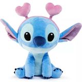 Paraply Kalp Kulaklıklı Stitch Peluş 25Cm Kız Erkek Çocuk Oyuncak Eğitici Oyuncaklar