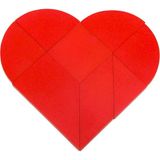 paraply Kalp Tangram Kız Erkek Çocuk Oyuncak Eğitici Oyuncaklar - Çok Renkli