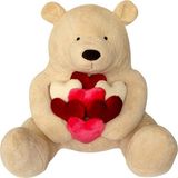 paraply Kalpli Arne Bear 92CM Peluş Kız Erkek Çocuk Oyuncak Eğitici Oyuncaklar - Çok Renkli