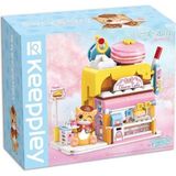 paraply KP28006 Keeppley Red Cat Cake Shop -Vagon Life Kız Erkek Çocuk Oyuncak Eğitici Oyuncaklar - Çok Renkli
