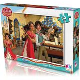 paraply Ks Elena Avalor 50 Parça Puzzle Kız Erkek Çocuk Oyuncak Eğitici Oyuncaklar - Çok Renkli