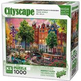 paraply Ks Games Beautiful Sunset In Amsterdam Puzzle 1000 Parça 20793 Kız Erkek Çocuk Oyuncak Eğitici Oyunc - Çok Renkli