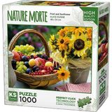 paraply Ks Games Fruits And Sunflowers Puzzle 1000 Parça 20775 Kız Erkek Çocuk Oyuncak Eğitici Oyuncaklar - Çok Renkli