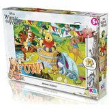 Paraply Ks Puzzle 100 Parça Winnie The Pooh Kız Erkek Çocuk Oyuncak Eğitici Oyuncaklar