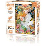 paraply Ks Puzzle 1500 Parça Altered Art Secret Garden Kız Erkek Çocuk Oyuncak Eğitici Oyuncaklar - Çok Renkli