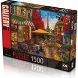 paraply Ks Puzzle 1500 Parça Evening In Paris Paris'te Akşam Kız Erkek Çocuk Oyuncak Eğitici Oyuncaklar - Çok Renkli