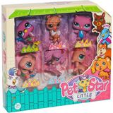 paraply KZL-3046A4 Pet Star 6'lı Miniş Seti -Kızılkaya Oyuncak Kız Erkek Çocuk Oyuncak Eğitici Oyuncaklar - Çok Renkli