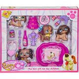 paraply KZL-CL2105ABC Minik Köpekler ve Aksesurları Kız Erkek Çocuk Oyuncak Eğitici Oyuncaklar - Çok Renkli
