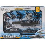 paraply KZL-T064 Savaş Oyun Seti Kız Erkek Çocuk Oyuncak Eğitici Oyuncaklar - Çok Renkli