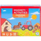 paraply LC7984 Manyetik Aktivite Çiftlik -Laçokids Kız Erkek Çocuk Oyuncak Eğitici Oyuncaklar - Çok Renkli