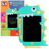 Paraply Lcd Dijital Renkli Dinozor Çizim Tableti 8,5 İnç Kız Erkek Çocuk Oyuncak Eğitici Oyuncaklar
