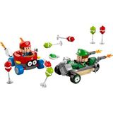 paraply LEGO Super Mario: Mario Kart – Baby Mario ile Baby Luigi Kız Erkek Çocuk Oyuncak Eğitici Oyuncaklar - Çok Renkli