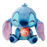 Paraply Lolipop Yiyen Stitch Peluş 25Cm Kız Erkek Çocuk Oyuncak Eğitici Oyuncaklar