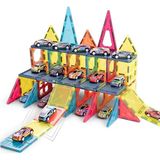 paraply Magnetic Tiles Version 112 Parça Kız Erkek Çocuk Oyuncak Eğitici Oyuncaklar - Çok Renkli