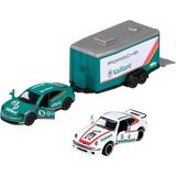 paraply Majorette Car Trailer Ford Kız Erkek Çocuk Oyuncak Eğitici Oyuncaklar - Çok Renkli