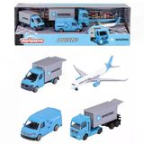 Paraply Majorette Maersk Temalı Lojistik 4'Lü Koleksiyon Paketi Kız Erkek Çocuk Oyuncak Eğitici Oyuncaklar
