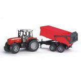 Paraply Massey Ferguson 7480 Traktör Ve Römork Kız Erkek Çocuk Oyuncak Eğitici Oyuncaklar
