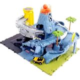paraply Matchbox Aksiyon Sürücüleri Volkanik Alanda Macera Oyun Seti HHW21 Kız Erkek Çocuk Oyuncak Eğitici O - Çok Renkli