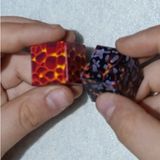 paraply Megacraft 9 Parça Lav Magma Blok Kız Erkek Çocuk Oyuncak Eğitici Oyuncaklar - Çok Renkli