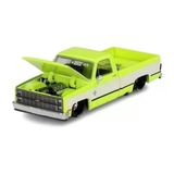 Paraply Mini Gt 1/64 Chevrolet Silverado Kaıdo Flo Yellow V1 Kız Erkek Çocuk Oyuncak Eğitici Oyuncaklar