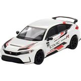 paraply Mini Gt 1:64 Honda Civic Type R 2023 Honda Thanks Day Vietnam Kız Erkek Çocuk Oyuncak Eğitici Oyunca - Çok Renkli