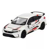 Paraply Mini Gt 1:64 Honda Civic Type R 2023 Honda Thanks Day Vietnam Kız Erkek Çocuk Oyuncak Eğitici Oyunca