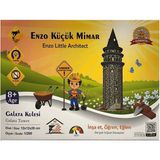 paraply Minyatür Tuğla Galata Kulesi Kız Erkek Çocuk Oyuncak Eğitici Oyuncaklar - Çok Renkli