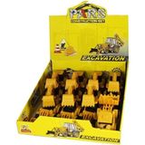 paraply NZM-137 Sürtmeli Kepçe Dozer Kız Erkek Çocuk Oyuncak Eğitici Oyuncaklar - Çok Renkli